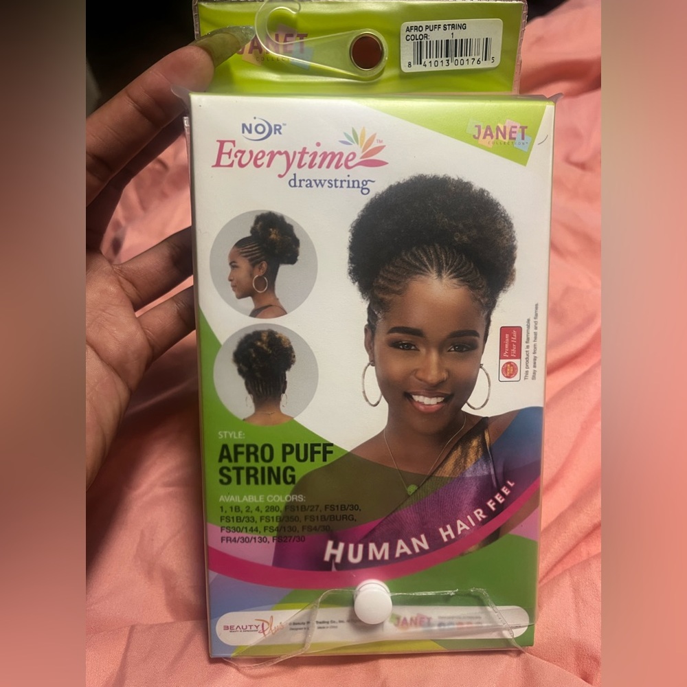 Afro Puff String Color 1 - Picture 2 of 3